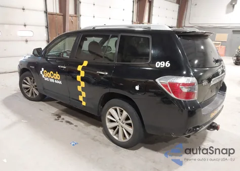 2008 Toyota Highlander Hybrid Limited z USA, uszkodzony, nr VIN JTEEW44A382018647